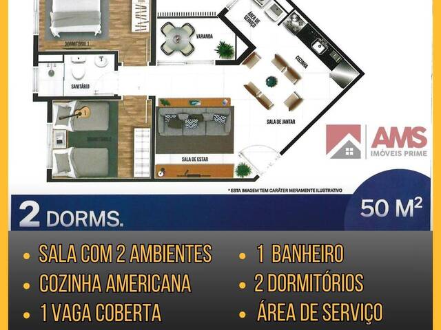 #525 - Apartamento para Venda em Taboão da Serra - SP - 3