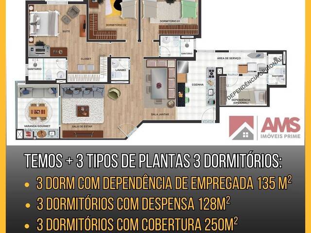 #553 - Apartamento para Venda em Embu das Artes - SP - 3