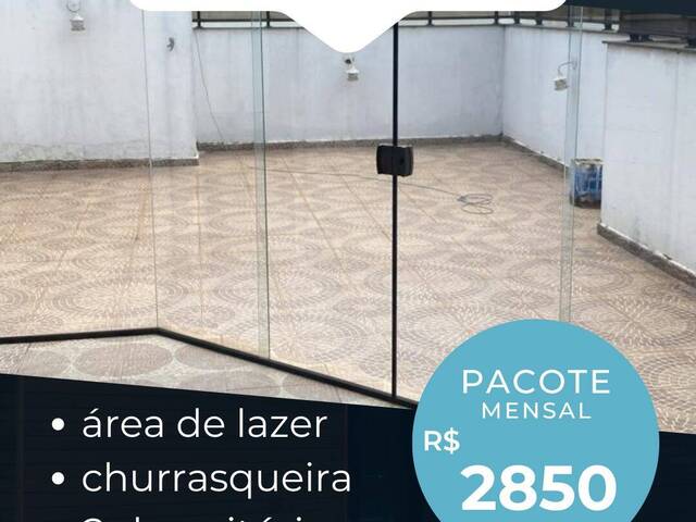 #547 - Cobertura para Locação em Taboão da Serra - SP - 1